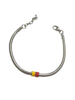 Bracciale Domar Uomo Bracciale acciaio in Acciaio BR 6456
